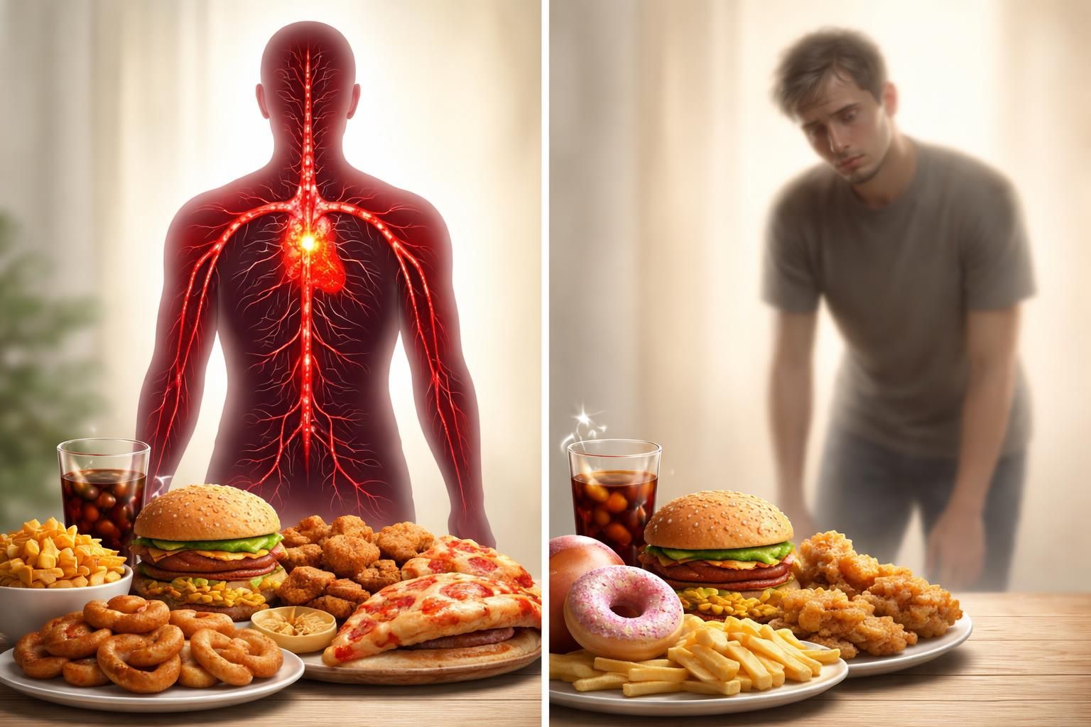 découvrez comment certains aliments à éviter peuvent nuire à votre circulation sanguine et diminuer votre niveau d'énergie au quotidien.