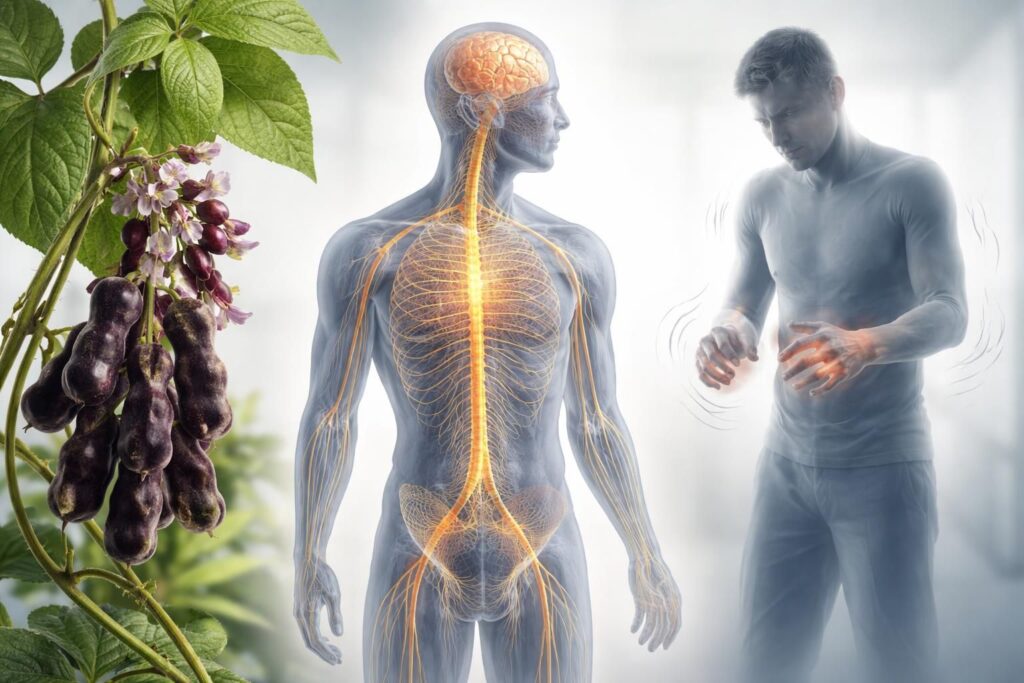 Découvrez les effets de la mucuna pruriens et tremblements sur le système nerveux