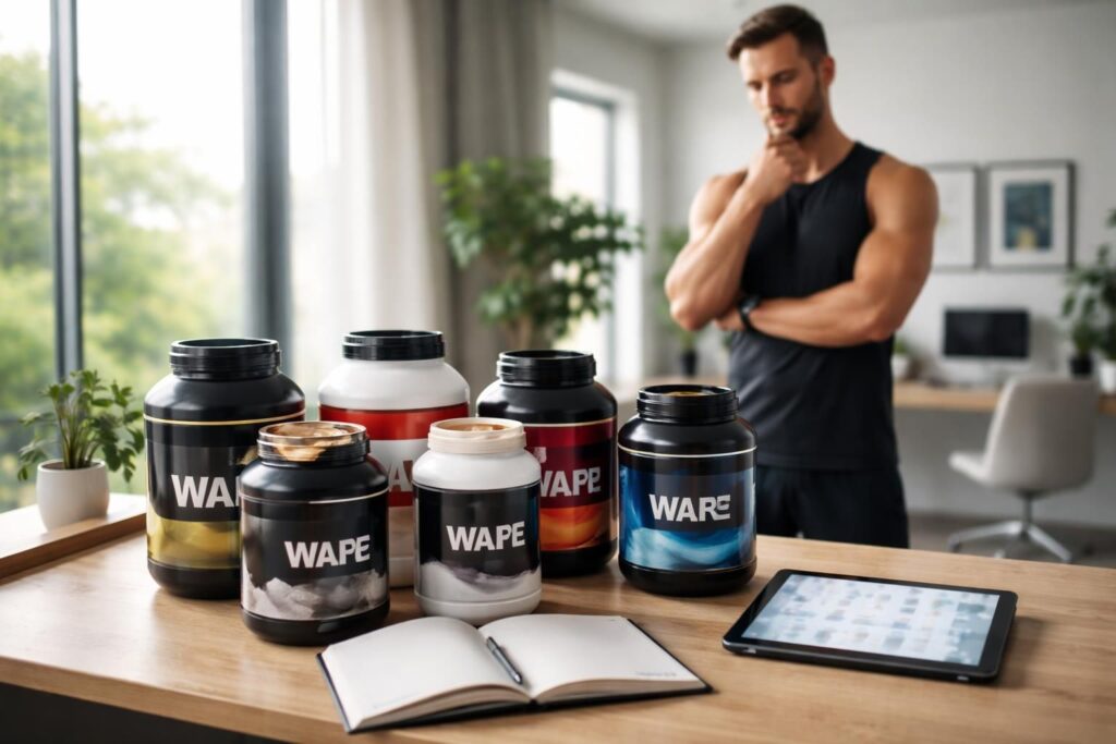 Trouver la meilleure option : notre comparatif whey détaillé