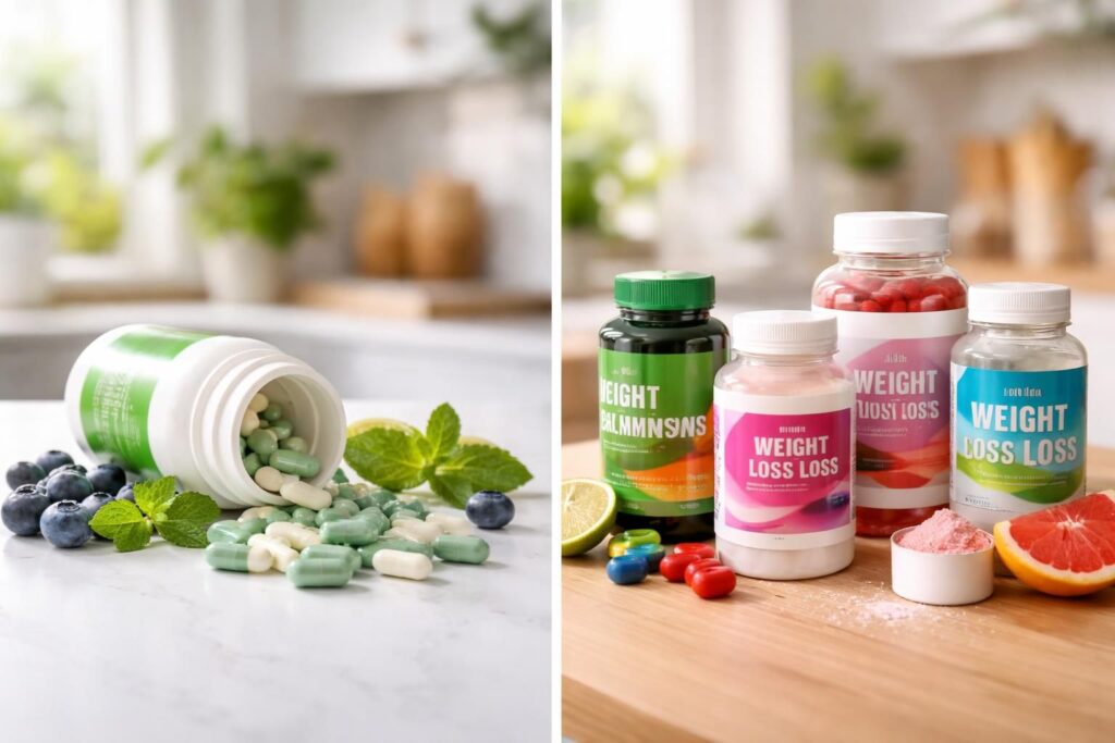 Comparaison des avis sur le probiotique qui fait fondre les kilos et autres compléments pour la perte de poids