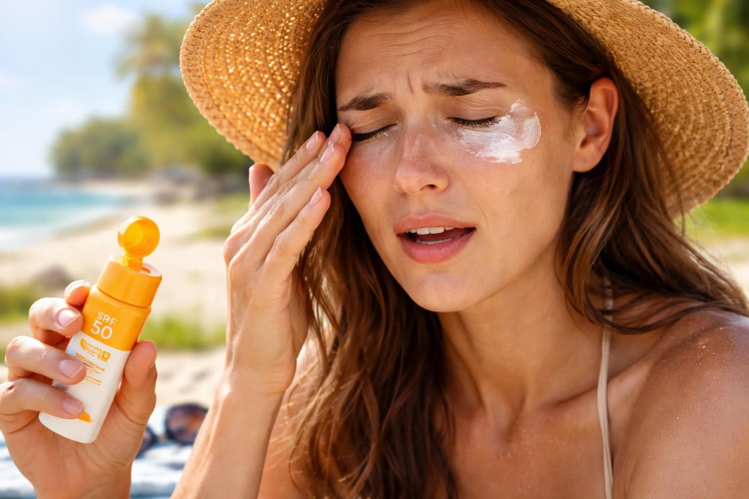 découvrez les risques liés à l'exposition de la crème solaire aux yeux et apprenez des conseils pratiques pour éviter l'irritation et protéger votre vue efficacement.