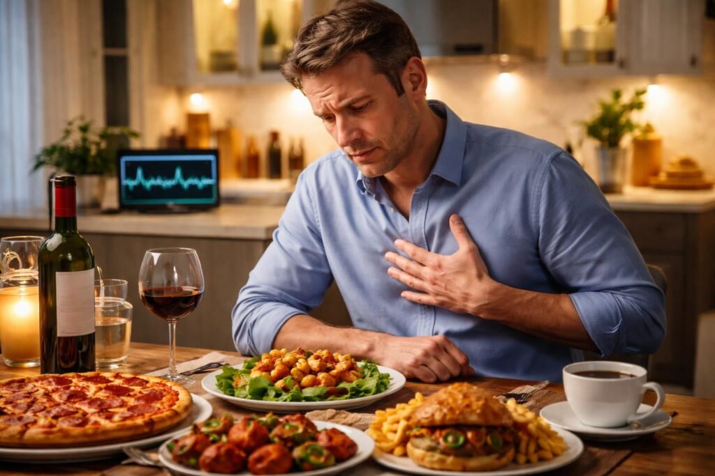 Extrasystoles après un repas : l&rsquo;impact des aliments et des boissons sur votre cœur