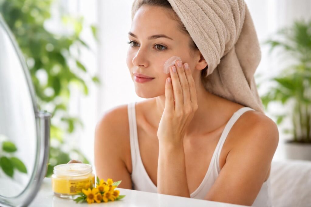 Peut-on mettre de l&rsquo;arnica sur le visage : témoignages et résultats