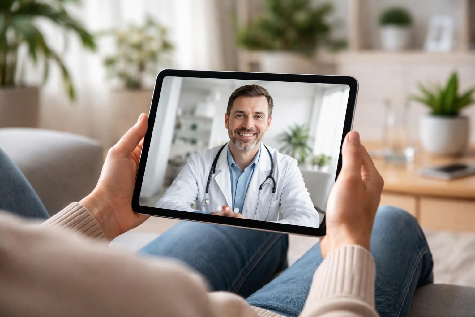 découvrez comment l'utilisation de l'ipad facilite une téléconsultation médicale fluide et efficace, offrant un accès rapide aux soins à distance.