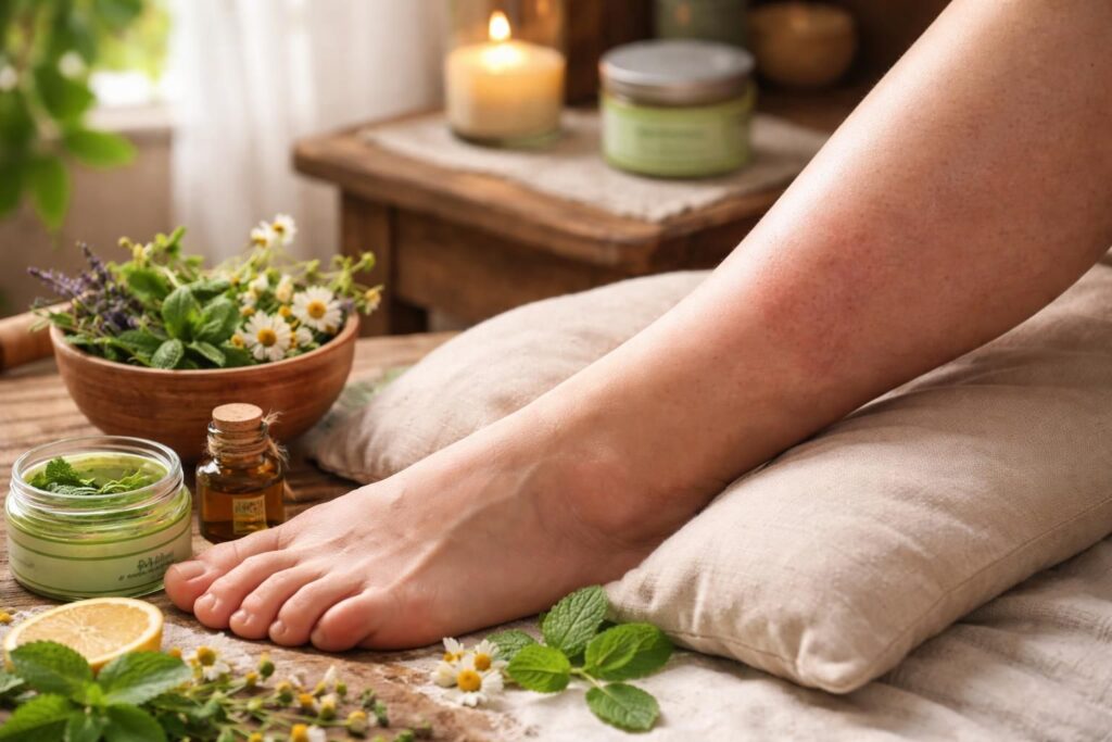 Jambe gonflée et remède de grand-mère : quand la tradition rencontre la santé