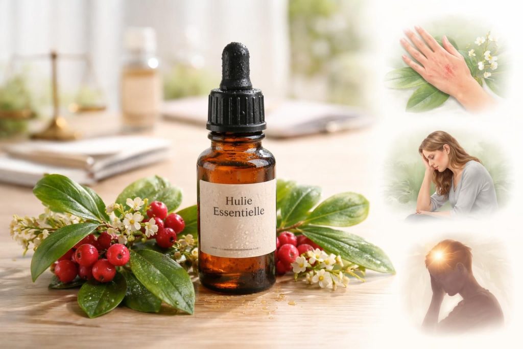 explorez les effets secondaires de l'huile essentielle de gaulthérie, leurs impacts potentiels sur la santé, et apprenez comment les utiliser en toute sécurité.